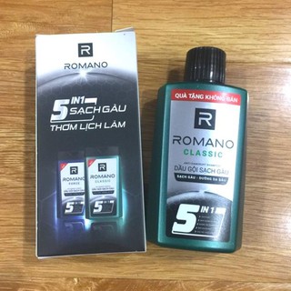 Dầu gội romano 2in1 60g