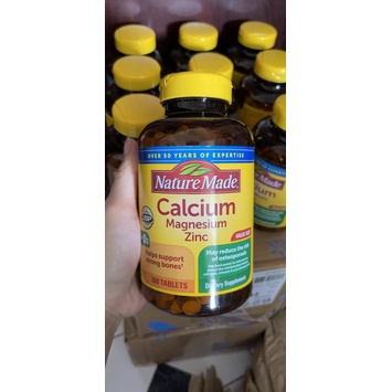 Nature Made Calcium Magnesium Zinc D3 300 viên