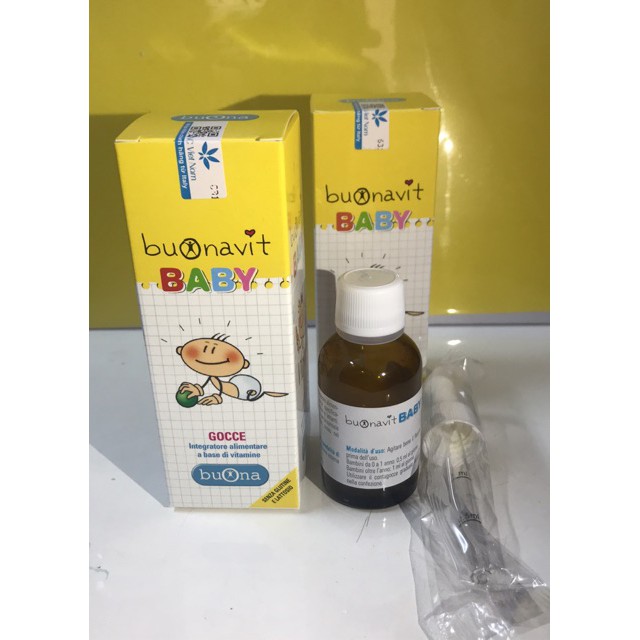 Vitamin tổng hợp nhỏ giọt Buonavit baby