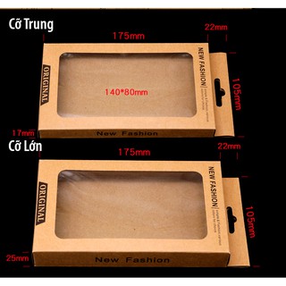 Hộp giấy Kraft đựng Ốp lưng
