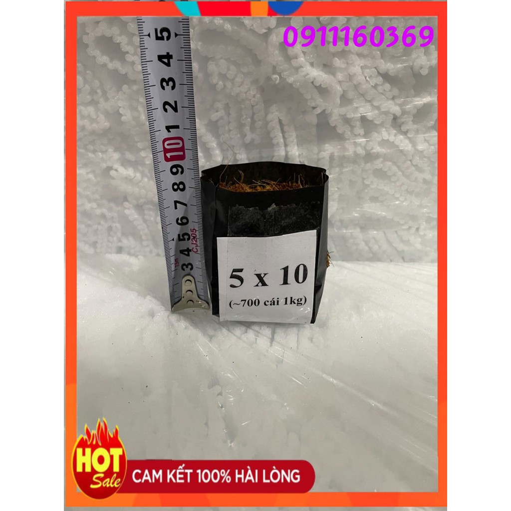 Túi Ươm Cây Trồng Bầu ươm cây giống  size 5x10 -1kg