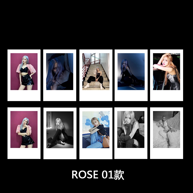 Bộ Ảnh Thẻ Lomo Nhóm Nhạc Blackpink