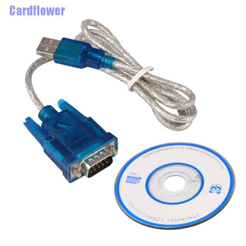 Cardflower  USB to RS232 Serial Port DB9 9 Pin Male COM Port Converter Adapter Cable PDA