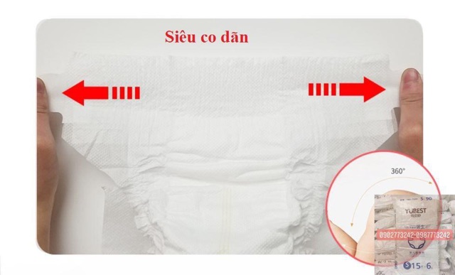 [HCM] BỈM YUBEST GOLD NỘI ĐỊA TRUNG DÁN/QUẦN ĐỦ SIZE S90/M84/L78/XL72/XXL66