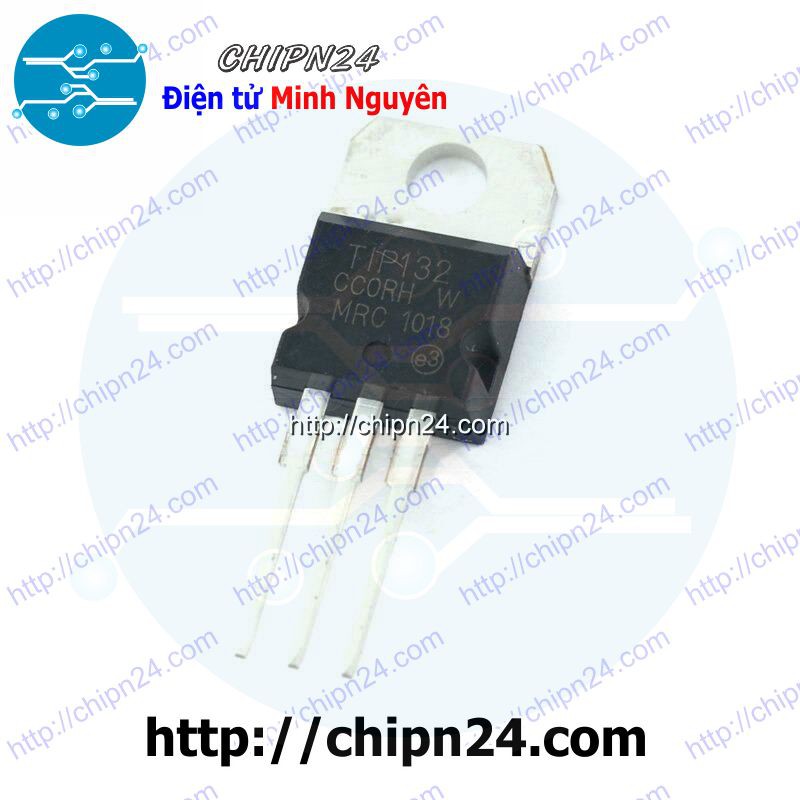 [3 CON] Transistor TIP132 TO-220 NPN 8A 100V (TIP 132)