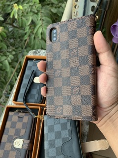 Flip cover (Ốp 2 mặt) LV dành cho iphone
