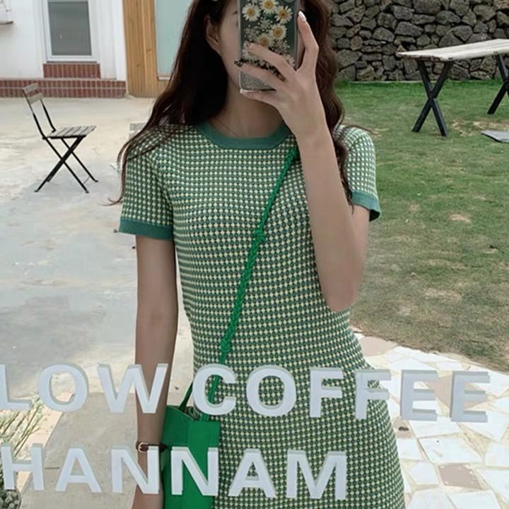 Đầm Ca Rô Thời Trang Cho Phái Nữ