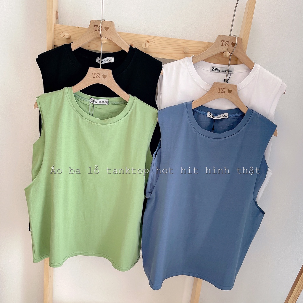 ÁO BA LỖ TANKTOP NỮ 4 MÀU SIÊU HOT A47
