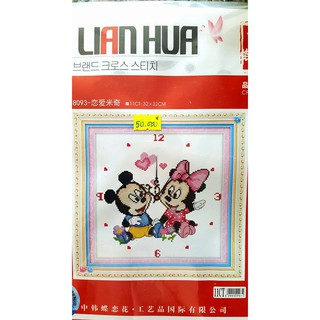 Tranh thêu CON CHUỘT 8093 (32x32cm) chưa thêu