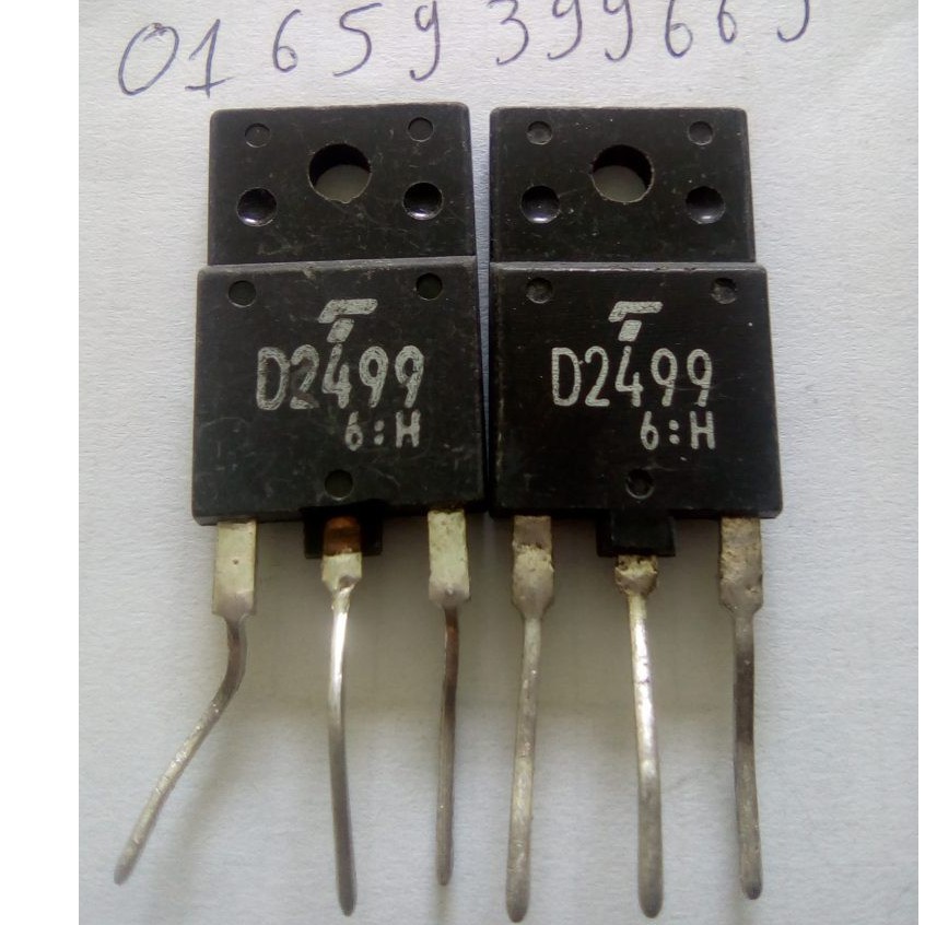 D2499 ,Sò Transistor Tivi D2499,transistor d2499 TO220F 1500V 6A 50W