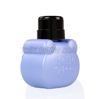 Bình đựng axeton Hello Kitty dung tích 250ml (màu ngẫu nhiên)