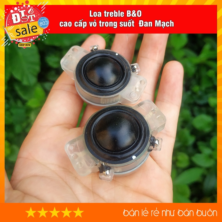 Loa treble B&O cao cấp vỏ trong suốt Đan Mạch