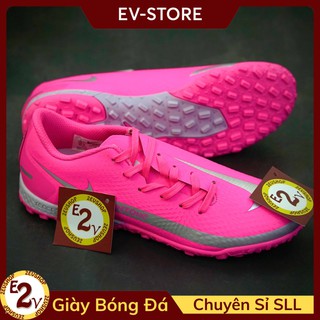 Giày đá bóng thể thao nam phong cách 𝐏𝐡𝐚𝐧𝐭𝐨𝐦 𝐆𝐓 Hồng, giày đá banh cỏ nhân tạo top trendy - 2EV