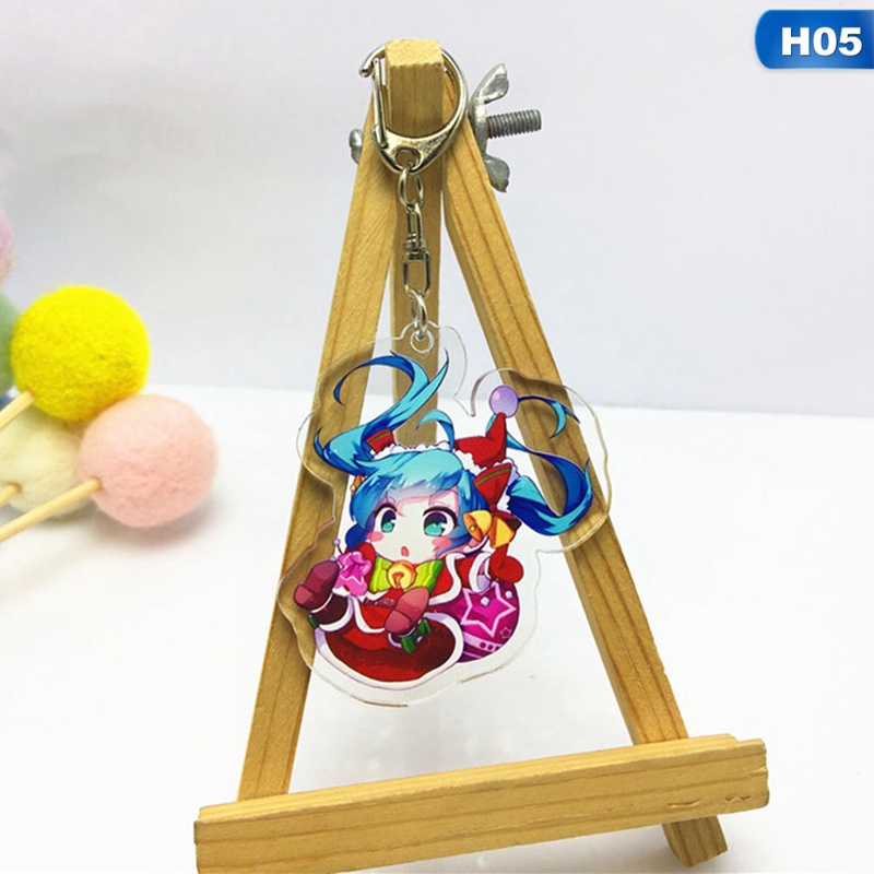 Tmdbyx Móc khóa acrylic hình nhân vật Hatsune Miku đáng yêu dùng làm quà tặng