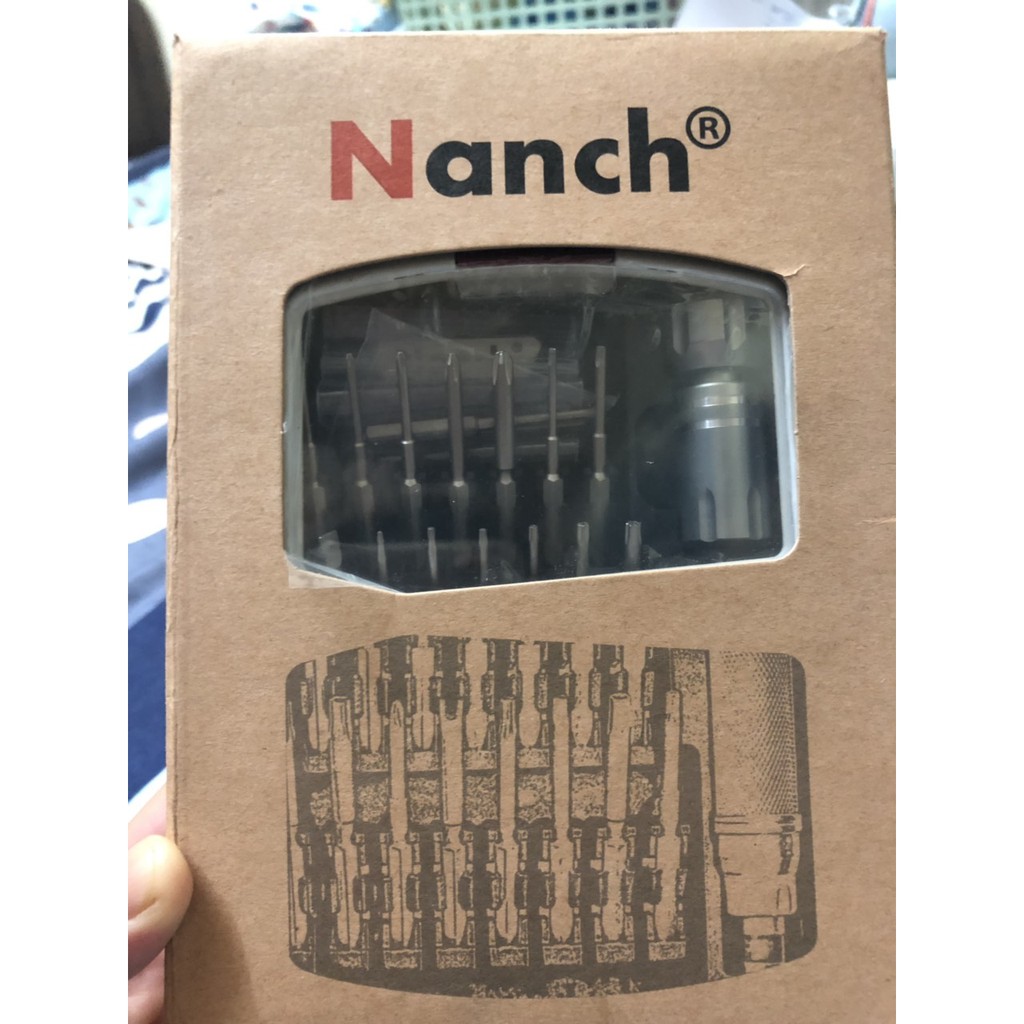 Bộ tua vít đa năng 22 đầu Công Nghệ Đức – NANCH 22 in 1 High Grade