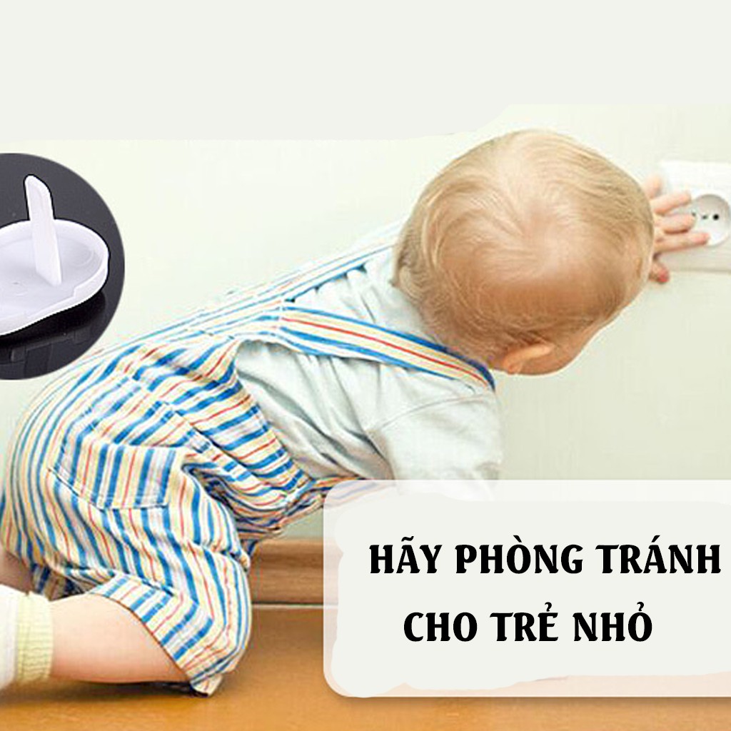 Bịt Ổ Cắm An Toàn Chống Giật Điện Cho Trẻ Nhỏ Bảo Vệ Bé Khỏi ổ Điện