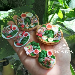 Bánh Bột Lọc Mini Food 01- Mô hình 1/12