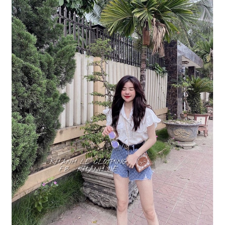 Quần sooc Jean nữ