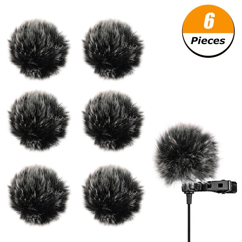 Vỏ Bọc Micro Bằng Lông Mềm Chắn Gió Cho Sony Lavalier Lavalier Microphone 5mm