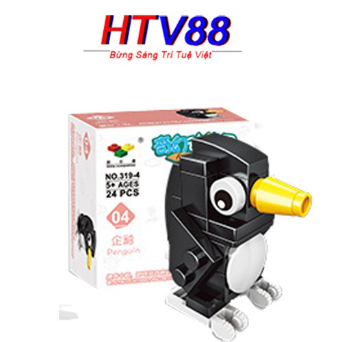 Đồ chơi lego shopee xếp hình xe máy bay khủng long mini cho bé giá rẻ