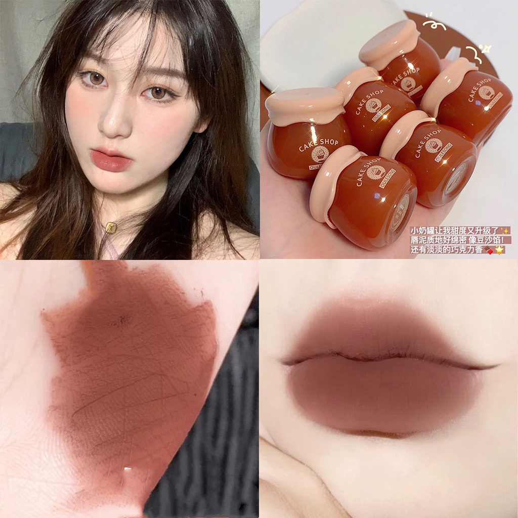Son môi Oulesong tông lì không phai màu chống dính cốc