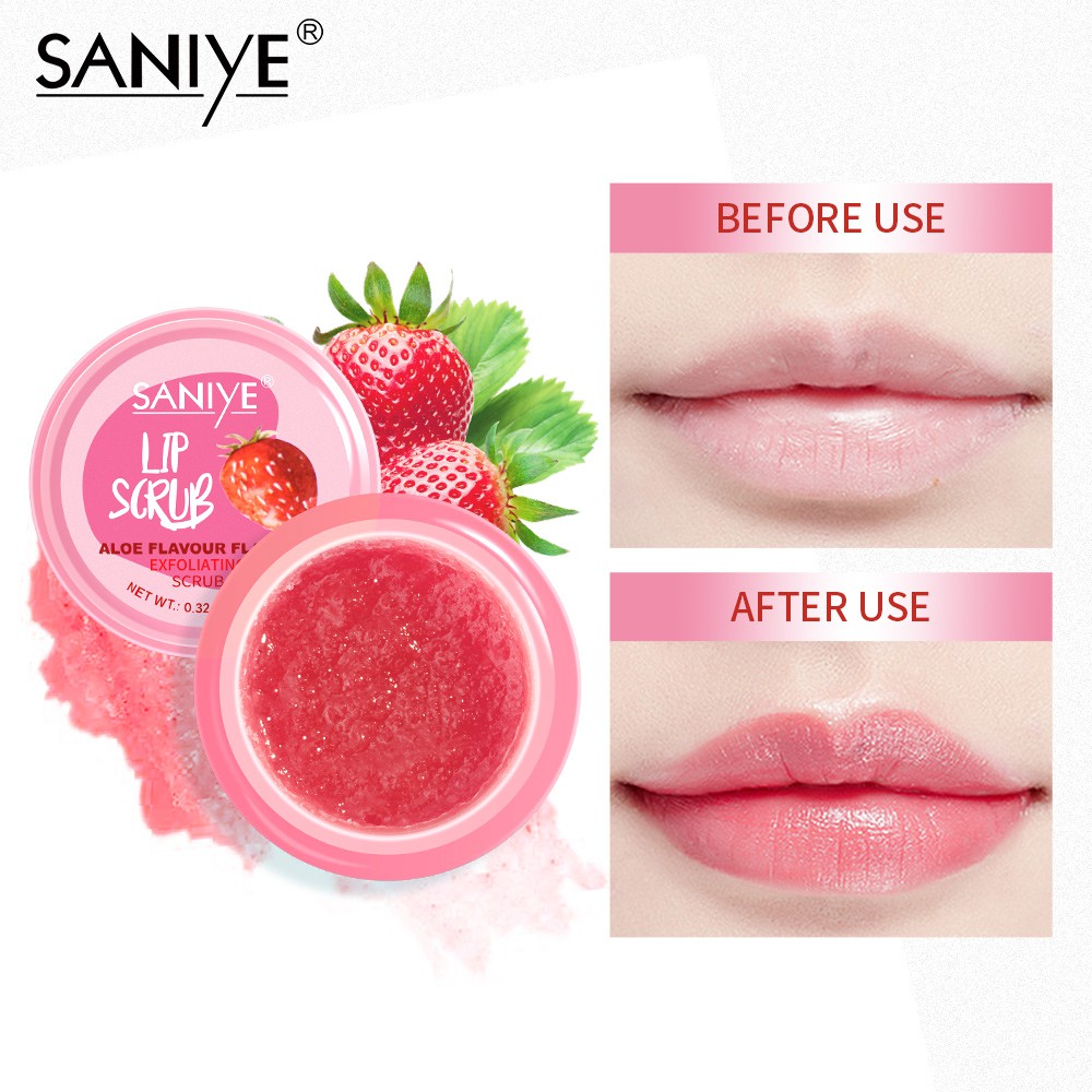 LiP Scrub SANIYE K1134 Exfoliating Moisturizing Lip Care 10g