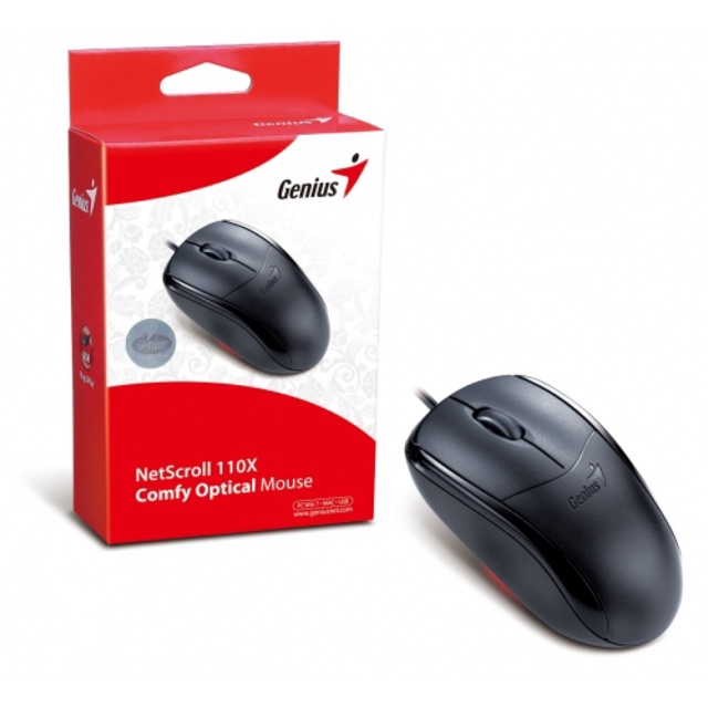 Chuột máy tính có dây, mouse Genius 110X, DX120, DX125