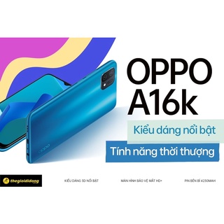 Điện thoại OPPO A16K – Chính hãng