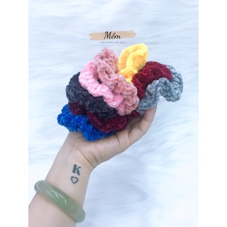 Srunchies cột tóc nhung, cột tóc nhung reto (Sỉ trên 100)