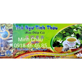 Trà Ngư Tinh Thảo dùng cho người bị trĩ, táo bón