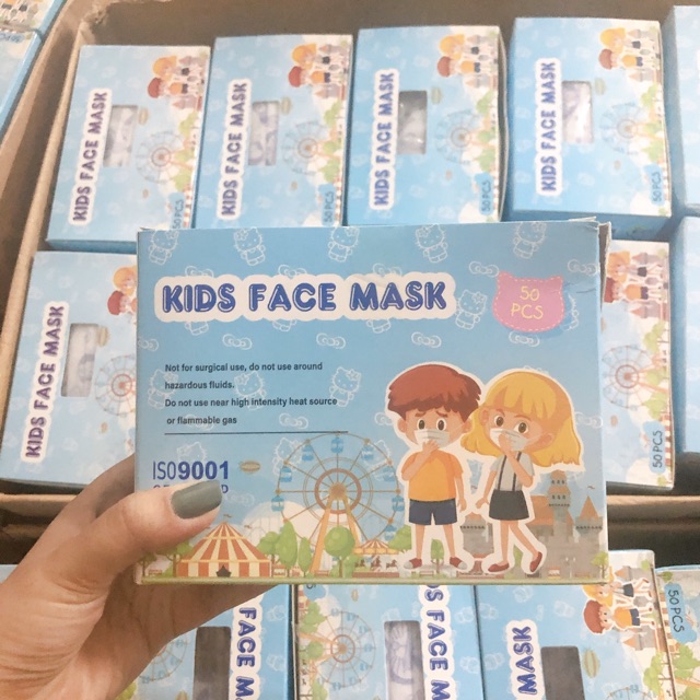 (10 cái) KHẨU TRANG KIDS FACE MASK CHO BÉ