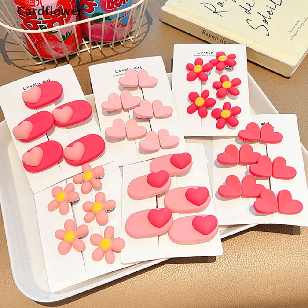 Bộ 5 Kẹp Tóc Nhỏ Xinh Màu Hồng Ngọt Ngào Thời Trang Cho Bé Gái  Đang Bán