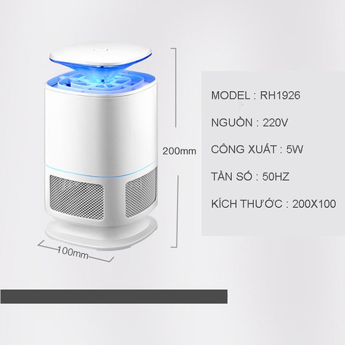 Đèn bắt muỗi và côn trùng bằng tia UV , đèn diệt côn trùng