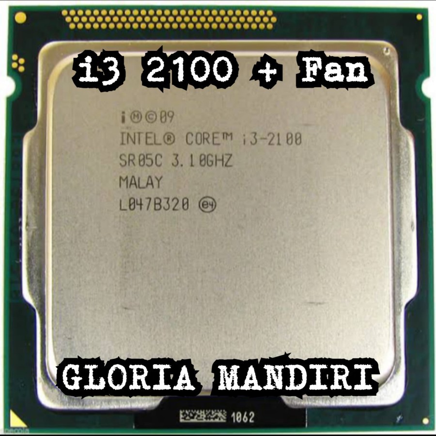 Khay quạt Intel Core i3 2100 LGA 1155 1155
