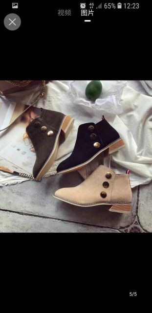 Bốt thời trang cao cấp