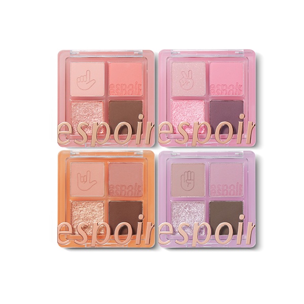 Bảng Phấn Mắt 4 Màu Espoir Real Eye Handy Palette