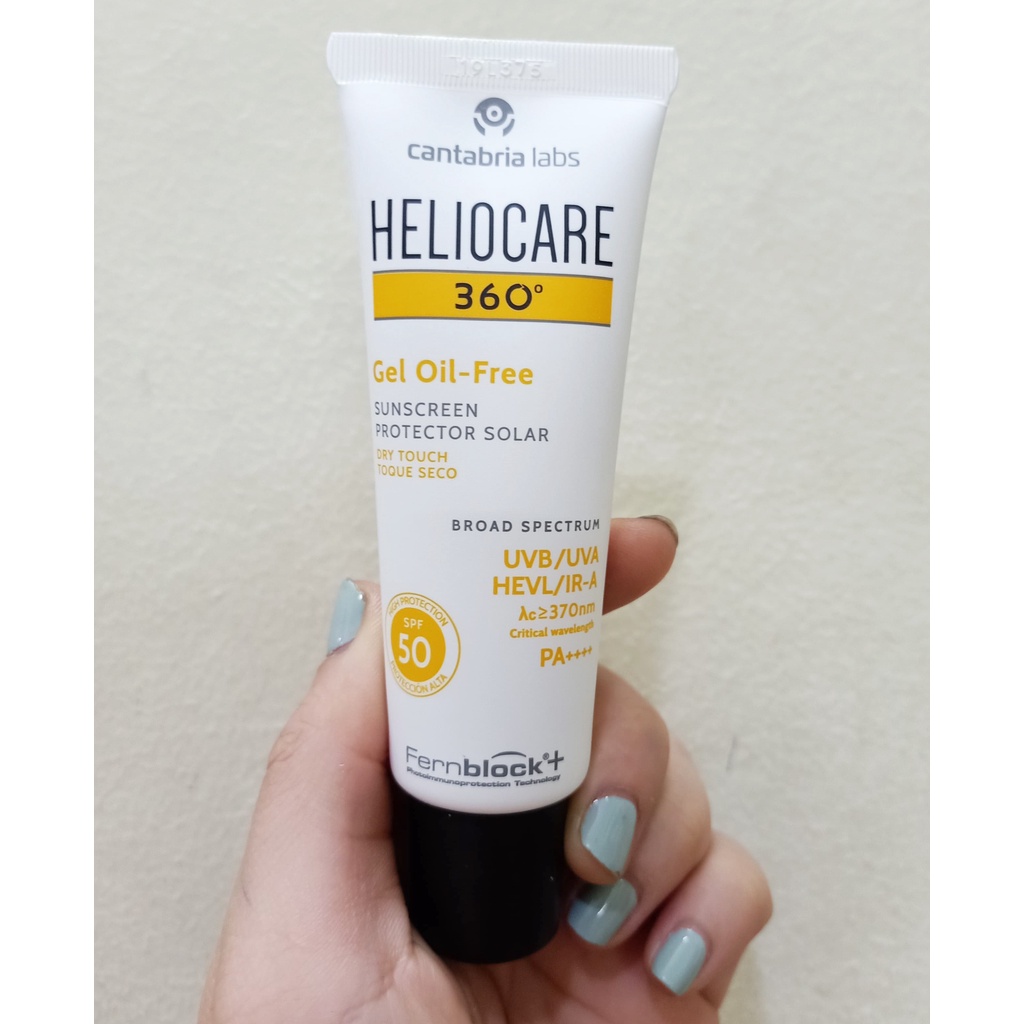 Chống nắng kiểm soát dầu Heliocare 360 Gel Oil Free SPF50 50ml