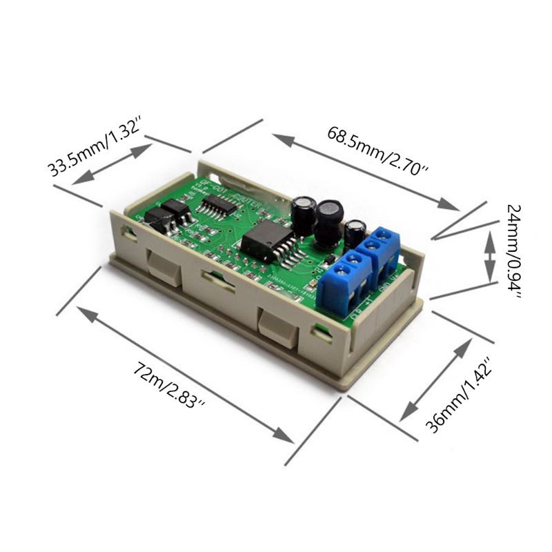 Mô-đun truy cập kích hoạt DC 5V 12V 36V có màn hình kỹ thuật số 0.56in 4 số màu đỏ