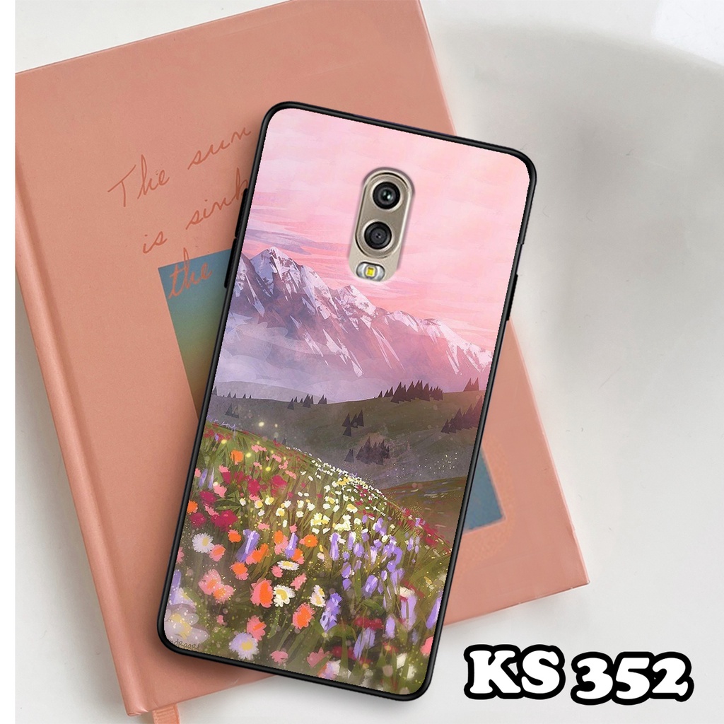 Ốp lưng Samsung J7 Pro - J7 Prime - J7 Plus - J7 2015 - J7 2016 - Ốp Samsung in hình Cánh đồng hoa - Chất liệu TPU