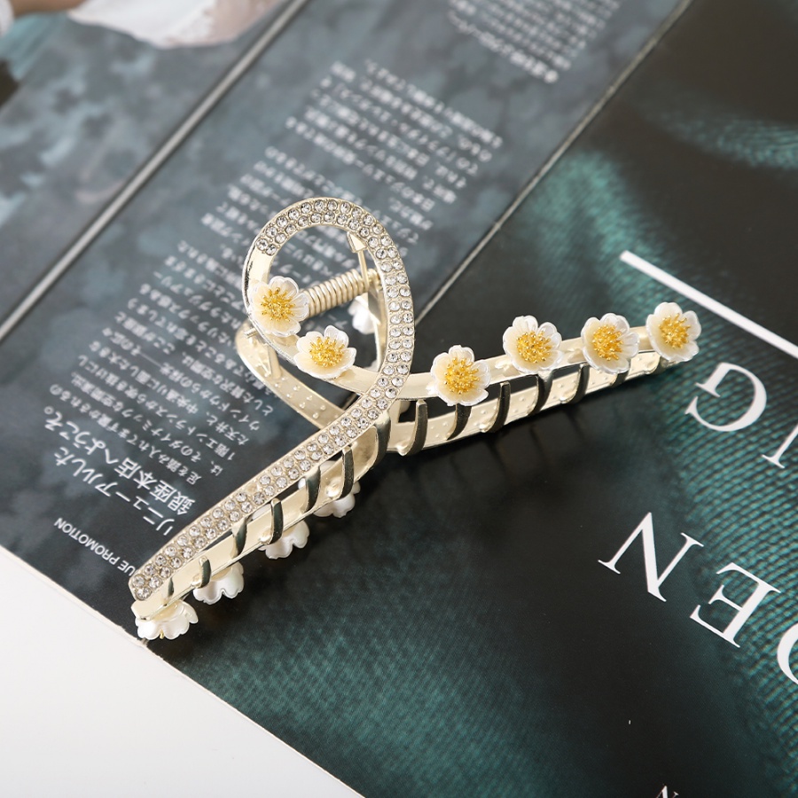 Kẹp Tóc Đính Đá Và Ngọc Trai Nhân Tạo Thời Trang