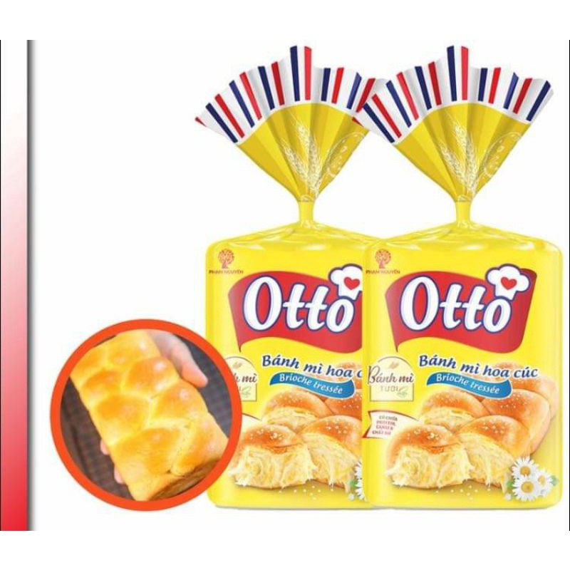 CHÍNH HÃNG Combo 2 Bịch Bánh mì Hoa Cúc Otto - Otto Brioche