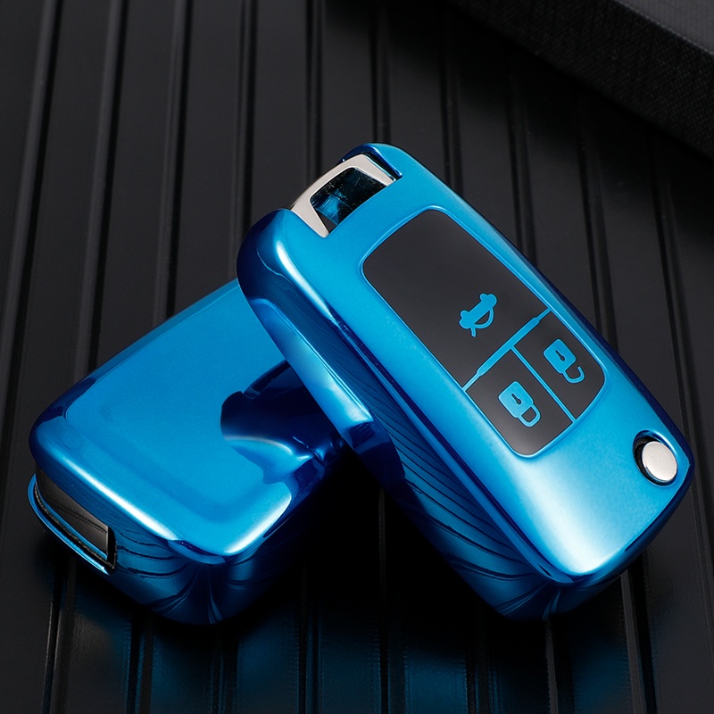 Vỏ TPU Mềm Bảo Vệ Chìa Khóa Xe Hơi Chevrolet Buick for Cruze Aveo Trax Opel Astra Corsa Meriva Zafira Antara J