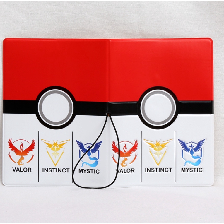 Pokemon Elf ball shape stereo passport holder Cover Bags