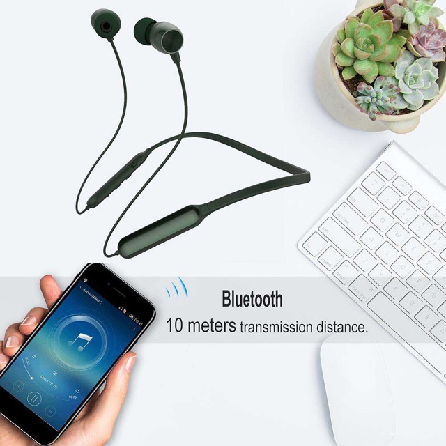 Tai nghe Bluetooth hai tai thể thao chính hãng Remax RB S17 | BigBuy360 - bigbuy360.vn