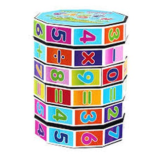 Rubik toán học giúp bé làm quen với cộng trừ nhân chia