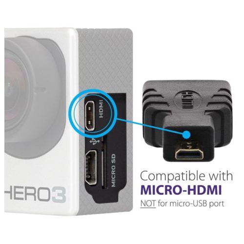 Bộ chuyển đổi đầu và cắm lỗ cắm HDMI Mini HDMI Mini Micro HDMI