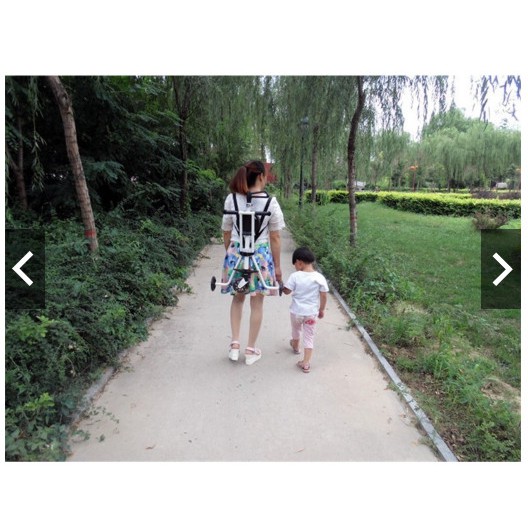 XE ĐẨY 3 BÁNH GẤP GỌN THÔNG MINH CHO BÉ có giỏ treo đồ