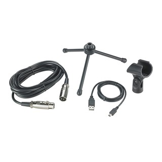 Micro condenser cổng USB thu âm cho máy tính | Audio Technica ATR2100-USB