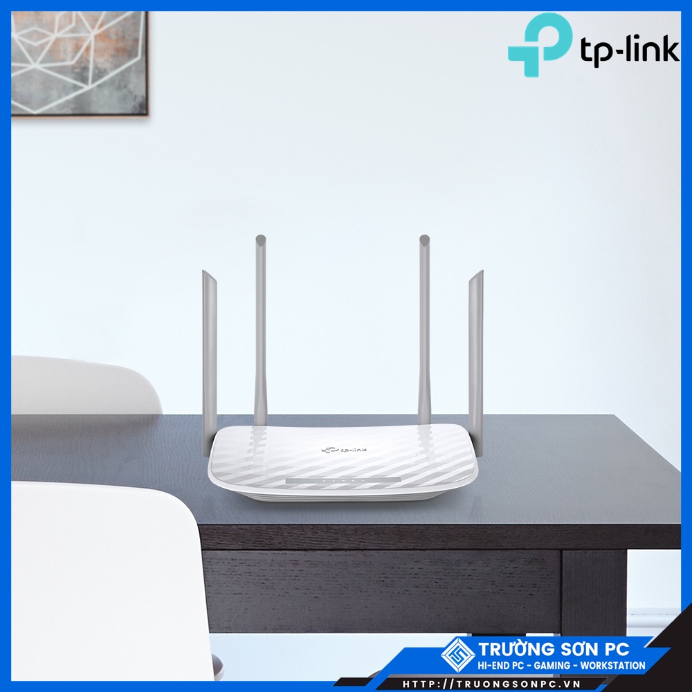 Bộ Phát Wifi TPLink Băng Tần Kép C50 AC1200 2 Dâu 300Mbps | Router Wifi 840N