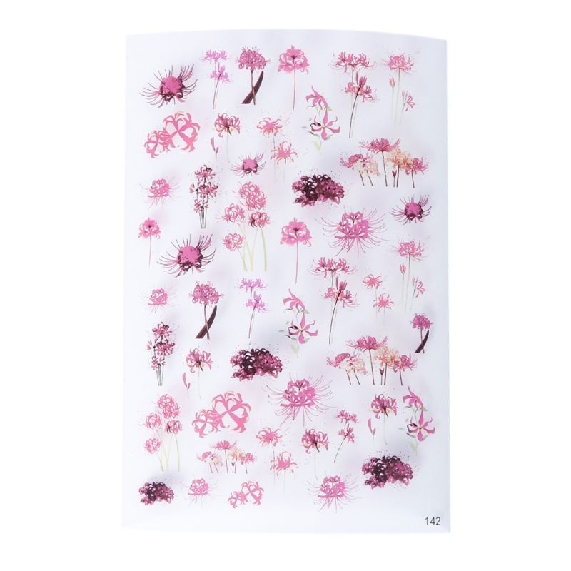 Miếng Dán Epoxy Resin Uv Hình Hoa / Động Vật Nhiều Màu Làm Đồ Trang Sức / Điện Thoại Diy